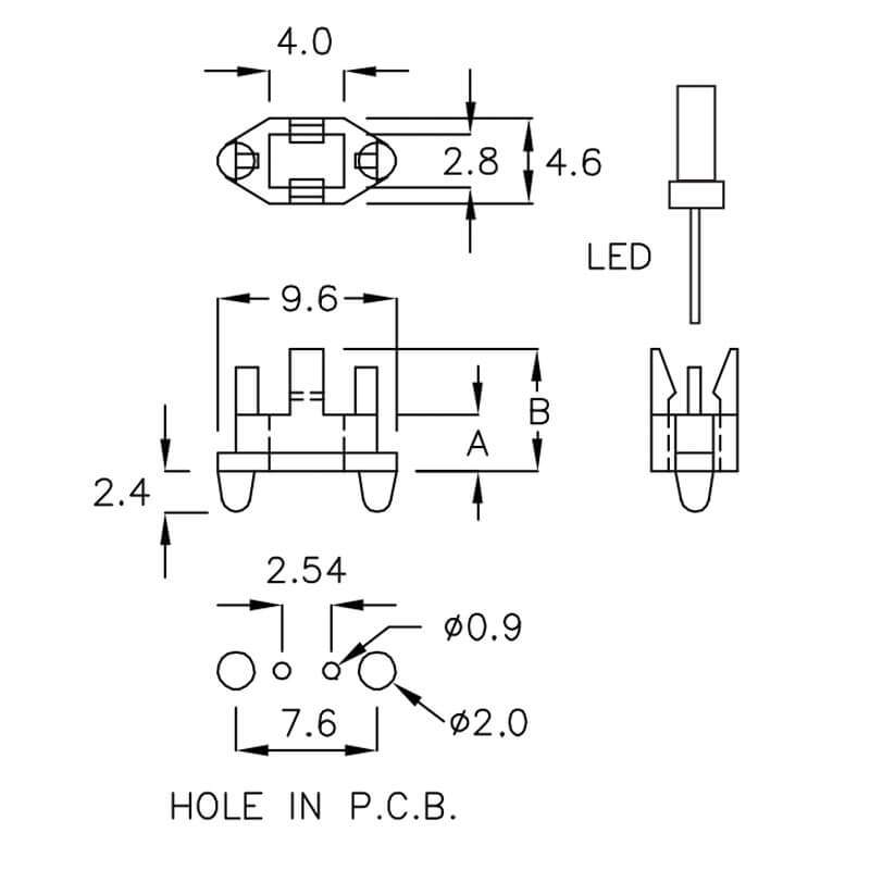 LED灯座 LC-LQ3T