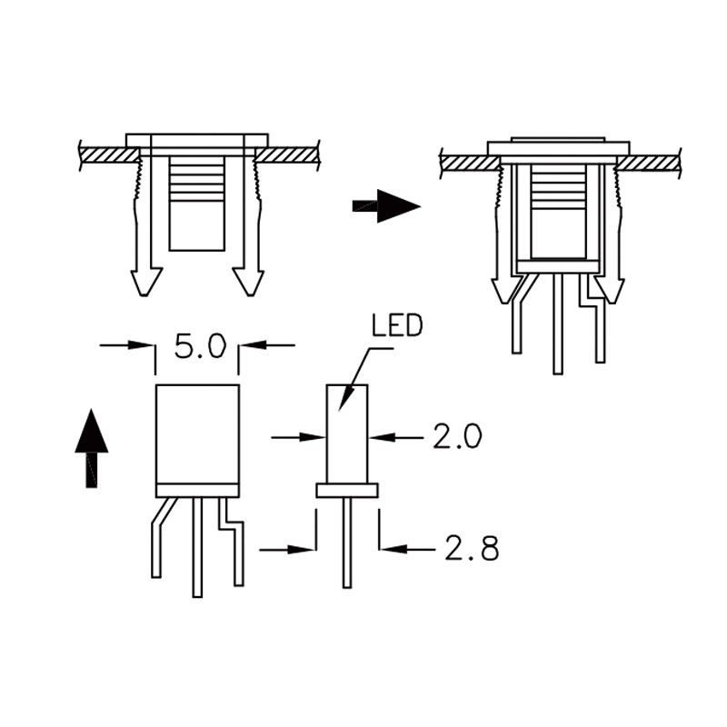 LED灯座 LS-SD1