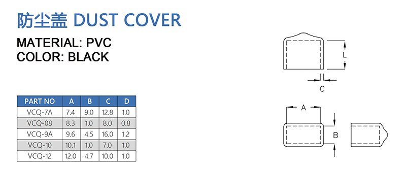 防尘盖VCQ-7A